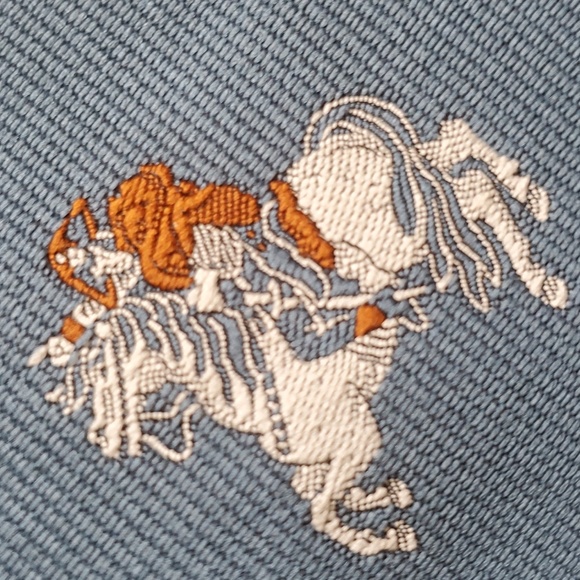 Wemlon by Wembley equestrian vintage necktie - Picture 3 of 7